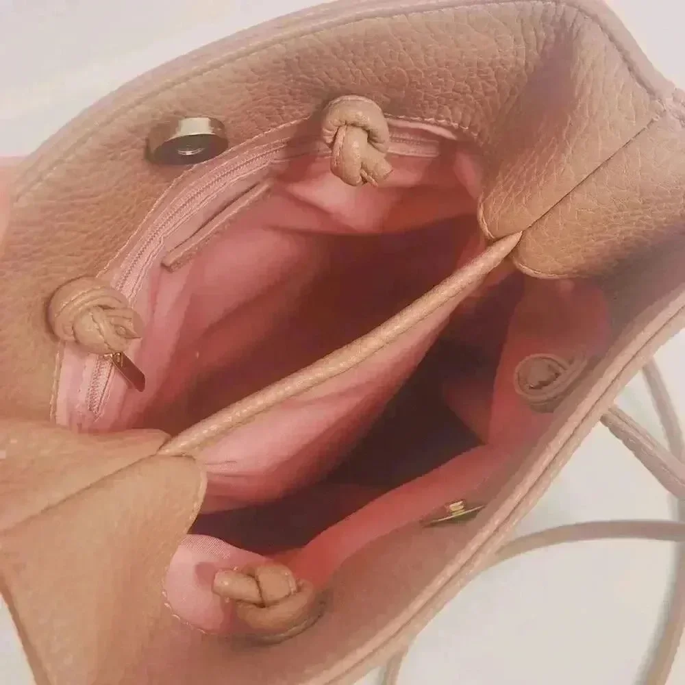 Remi & Reid Dusty Rose Bucket Bag